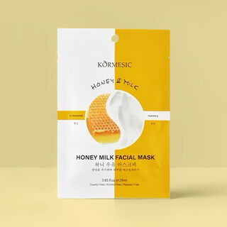 Honey Milk Beauty Facial Mask - Firming Nourishing Sheet Mask