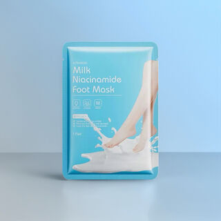 Milk Niacinamide Foot Mask - Treatment with Hydrolyzed Collagen