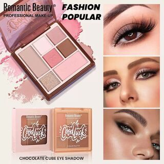 Chocolate Cubes Eye Shadow -  7-Colour Palette